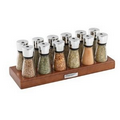 12 Jar Wooden Spice Rack